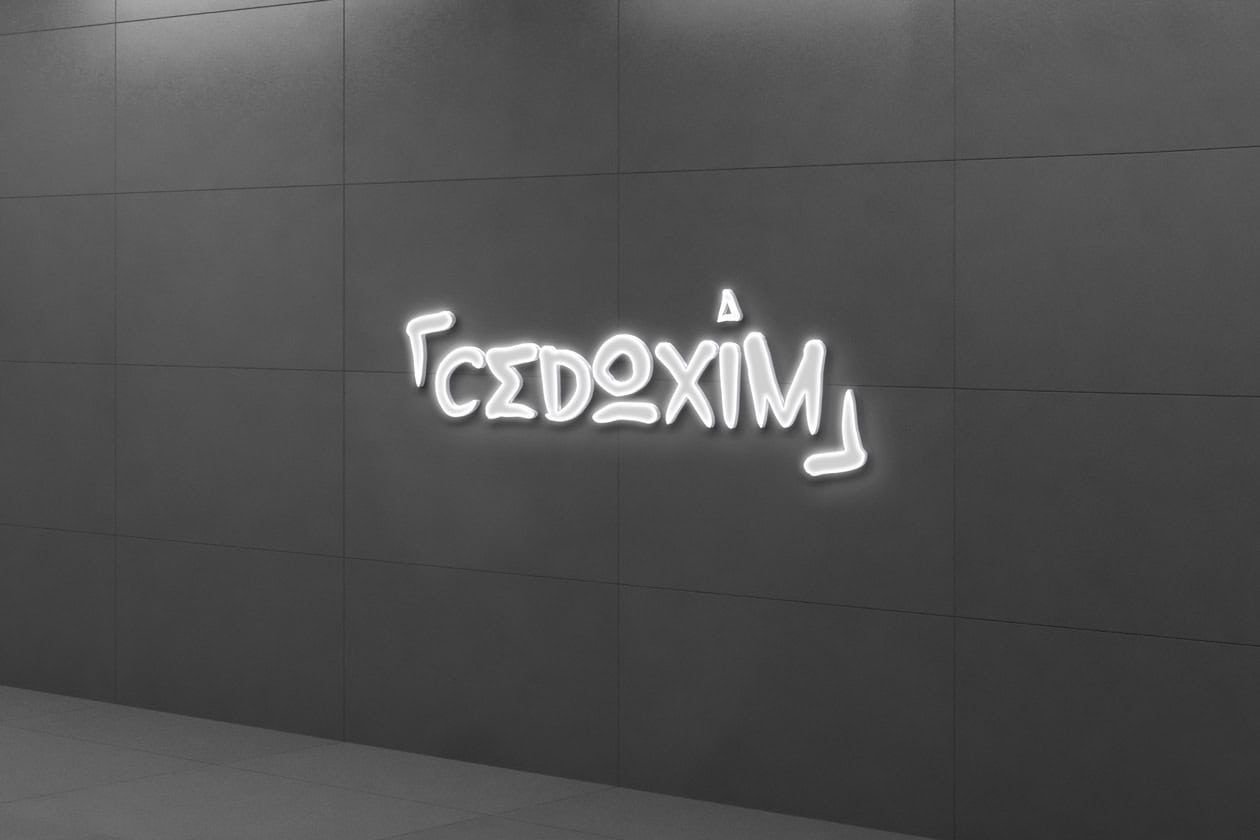 Cedoxim-logo-mockup-neon-Eclipse-Digital