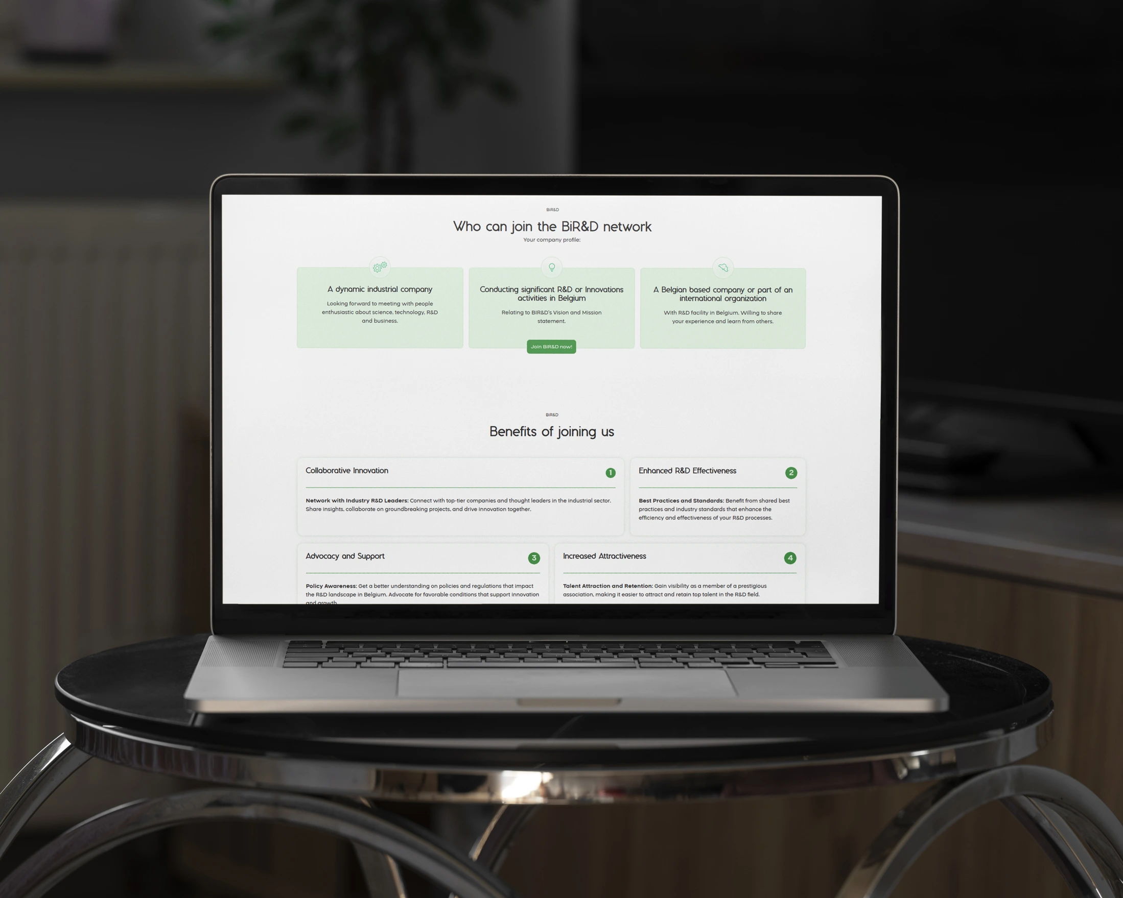 Site web vitirine BiRD 3 - Eclipse Digital